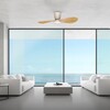 Миниатюра фото потолочная люстра-вентилятор mantra surfer 9474 | 220svet.ru