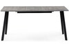 Миниатюра фото стол деревянный woodville колон лофт 120 25 мм бетон / черный матовый 489608 | 220svet.ru