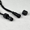 Миниатюра фото гирлянда нить 10м красная 220в, 100 led, провод черный каучук, ip65 ltc ll100-1-2r | 220svet.ru