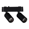 Миниатюра фото магнитная трековая система reluce 13005-9.3-002ur magnetic led2x5w bk | 220svet.ru