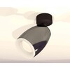 Миниатюра фото комплект накладного светильника ambrella light techno spot xm1123006 dch/sbk/fr черный хром/черный песок/белый матовый (a2210, c1123, n7165) | 220svet.ru