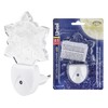 Миниатюра фото светильник-ночник uniel dtl-315 цветок/white/sensor ul-00007052 | 220svet.ru
