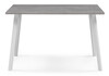 Миниатюра фото стол деревянный woodville тринити лофт 120х80х75 25 мм бетон / белый матовый 534915 | 220svet.ru