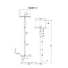 Миниатюра фото торшер moderli баблс v12006-1f | 220svet.ru