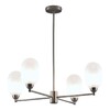 Миниатюра фото подвесная люстра moderli gracy v10849-4p | 220svet.ru