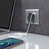 Миниатюра фото розетка с заземлением шторками и usb тип a+c серебряный рифленый werkel w1171709 | 220svet.ru