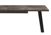 Миниатюра фото стол раскладной woodville кортни 117(157)x77 бетон темный / черный матовый 619219 | 220svet.ru