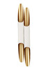 Миниатюра фото бра crystal lux sonata ap4 wh | 220svet.ru
