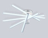 Миниатюра фото потолочный светодиодный светильник с пультом ambrella light comfort fl6221 | 220svet.ru