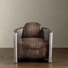 Миниатюра фото кресло авиатор restoration hardware t-avi-sa-0004-k | 220svet.ru