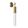 Миниатюра фото настенный светильник flume 1a ant.brass delight collection | 220svet.ru