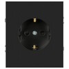 Миниатюра фото розетка эра arktik 16-2102-05 с заземлением 2p+e schuko со шторками 16а-250в антрацит б0070428 | 220svet.ru