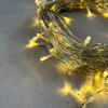 Миниатюра фото гирлянда нить 10м золотой 24в, 100 led, провод прозрачный пвх, ip54 ltc pst100-10-1gl | 220svet.ru
