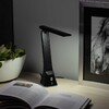 Миниатюра фото настольная лампа эра nled-503-11w-bk б0059855 | 220svet.ru