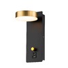 Миниатюра фото бра с usb freya sol fr5346wl-l5bbz | 220svet.ru