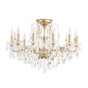 Миниатюра фото потолочная люстра crystal lux montana pl12 | 220svet.ru