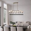 Миниатюра фото потолочная люстра на штанге st luce веритас sl1404.338.08 | 220svet.ru