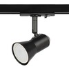 Миниатюра фото трековый светильник однофазный эра taper tr37-gu10 bk б0053304 | 220svet.ru