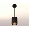 Миниатюра фото комплект подвесного светильника ambrella light techno spot xp7723001 sbk/pyg черный песок/золото желтое полированное (a2311, c7723, n7034) | 220svet.ru