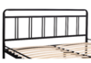 Миниатюра фото кровать woodville рейк 140х200 черная 403025 | 220svet.ru