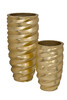 Миниатюра фото кашпо волнистое garda decor zs2058-19 | 220svet.ru