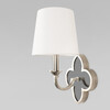 Миниатюра фото настенный светильник loft it silence 10303w/b nickel | 220svet.ru