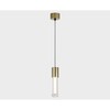 Миниатюра фото подвесной светодиодный светильник italline it014-0204 gold | 220svet.ru