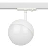 Миниатюра фото трековый светильник однофазный эра round tr42-gx53 wh б0054177 | 220svet.ru