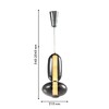 Миниатюра фото подвесной светодиодный светильник favourite vapor 4254-2p | 220svet.ru