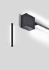 Миниатюра фото настенный светильник pivot f39 anthracite 3000 fabbian f39g2121 | 220svet.ru