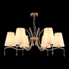 Миниатюра фото подвесная люстра crystal lux renata sp6 gold | 220svet.ru