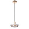 Миниатюра фото подвесной светильник escada 10260/1 led*12w gold/white marble | 220svet.ru