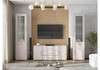 Миниатюра фото готовая гостиная комплектация 1 woodville мотру кашемир / шампань комплектация 1 584207 | 220svet.ru
