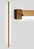 Миниатюра фото настенный светильник pivot f39 bronze 3000 fabbian f39g2576 | 220svet.ru