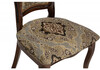 Миниатюра фото стул деревянный woodville bronte 621117 вишня-патина | 220svet.ru