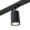 Миниатюра фото светильник feron.one al142 трековый однофазный на шинопровод под лампу gu10, черный 51212 | 220svet.ru