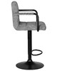 Миниатюра фото стул барный dobrin kruger arm black lm-5011_b-m_vv-lar-e2041-25-12869 | 220svet.ru