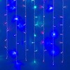 Миниатюра фото уличная светодиодная гирлянда (ul-00007216) uniel занавес 220v разноцветный uld-c3020-240/ttk multi ip44 | 220svet.ru