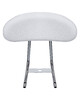 Миниатюра фото спинка к стулу мастера dobrin billy lm-3051-1_ch-m_el-white-13137 | 220svet.ru
