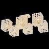 Миниатюра фото потолочная люстра reluce 01335-0.3-06 wh+cr | 220svet.ru