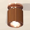 Миниатюра фото комплект накладного светильника ambrella light techno spot xs7404140 scf/ppg кофе песок/золото розовое полированное (n7930, c7404, n7005) | 220svet.ru