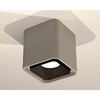 Миниатюра фото комплект накладного светильника ambrella light techno spot xs7842002 sgr/sbk серый песок/черный песок (c7842, n7702) | 220svet.ru