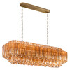 Миниатюра фото подвесная люстра loft it celebration 10579/1000r amber | 220svet.ru