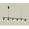 Миниатюра фото комплект подвесного поворотного светильника ambrella light traditional diy (с9006, с6323, n6258) xb9006330 | 220svet.ru