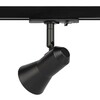 Миниатюра фото трековый светильник однофазный эра taper tr37-gu10 bk б0053304 | 220svet.ru