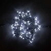 Миниатюра фото гирлянда нить 10м белая с мерцанием белого диода 220в, 100 led, провод черный каучук, ip65 ltc ll100blw-1-2w | 220svet.ru