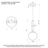 Миниатюра фото подвесной светильник lussole lsp-8586 | 220svet.ru