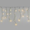 Миниатюра фото светодиодная гирлянда eurosvet бахрома 230v теплый белый | 220svet.ru