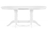 Миниатюра фото стол деревянный раскладной woodville эритрин овальный белый 615228 | 220svet.ru