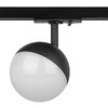 Миниатюра фото трековый светильник однофазный эра round tr42-gx53 bk б0054178 | 220svet.ru